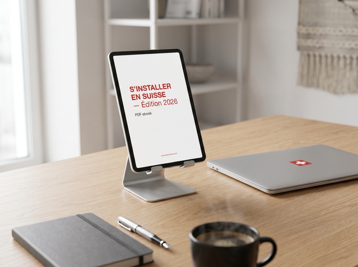 Le guide S'installer en Suisse sur tablette